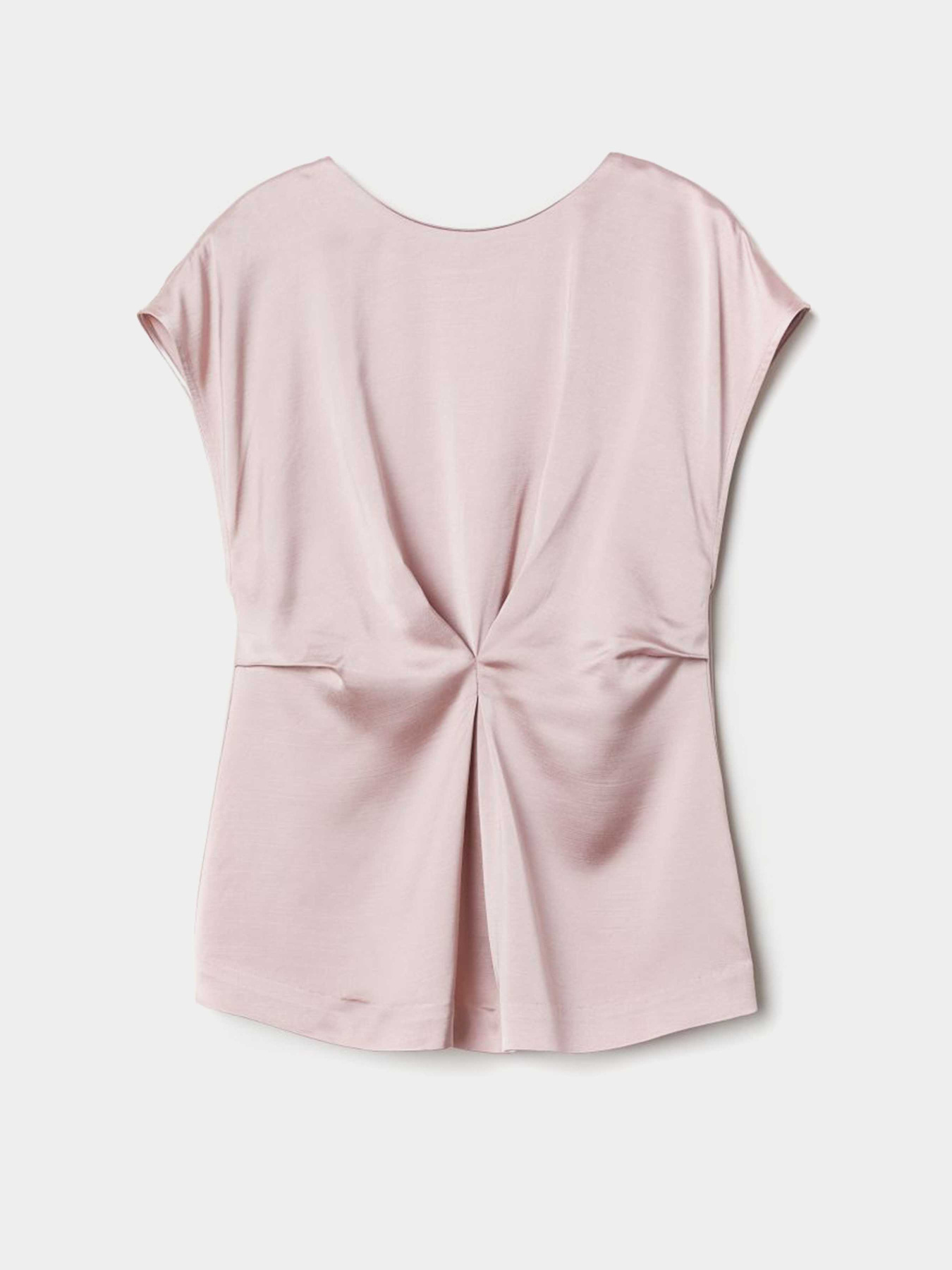 Блуза H&M модель 6992708dlog_Пудровый Фото