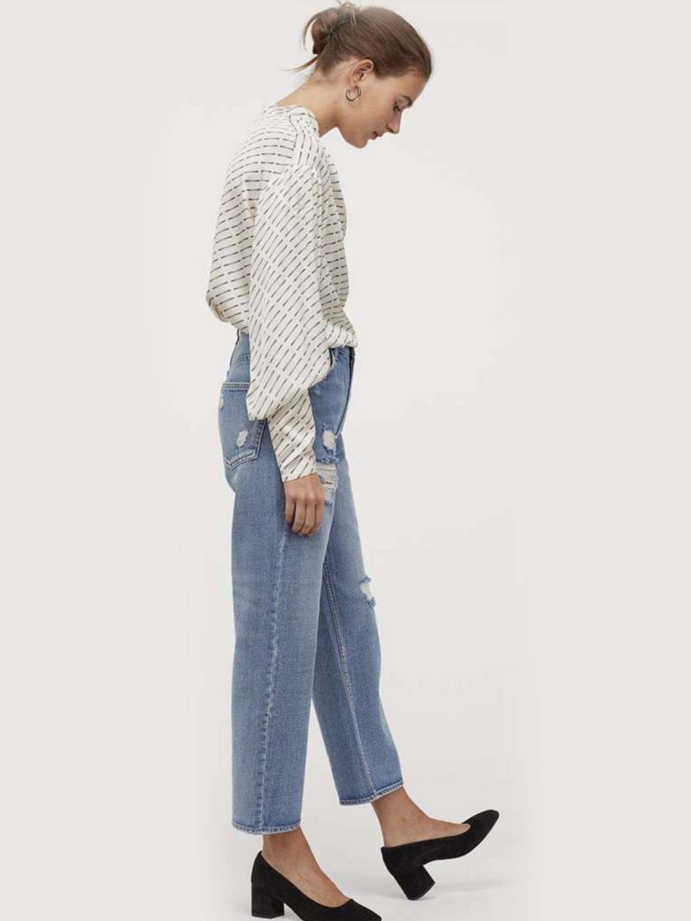 Блуза H&M модель 8437451wer_Молочный Фото