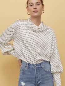 Блуза H&M модель 8437451wer_Молочный Фото