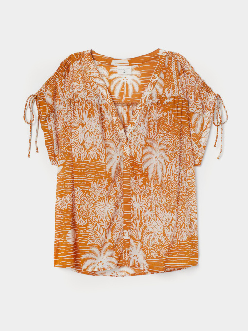 Блуза H&M модель 8169651wer_Тыквенный Фото