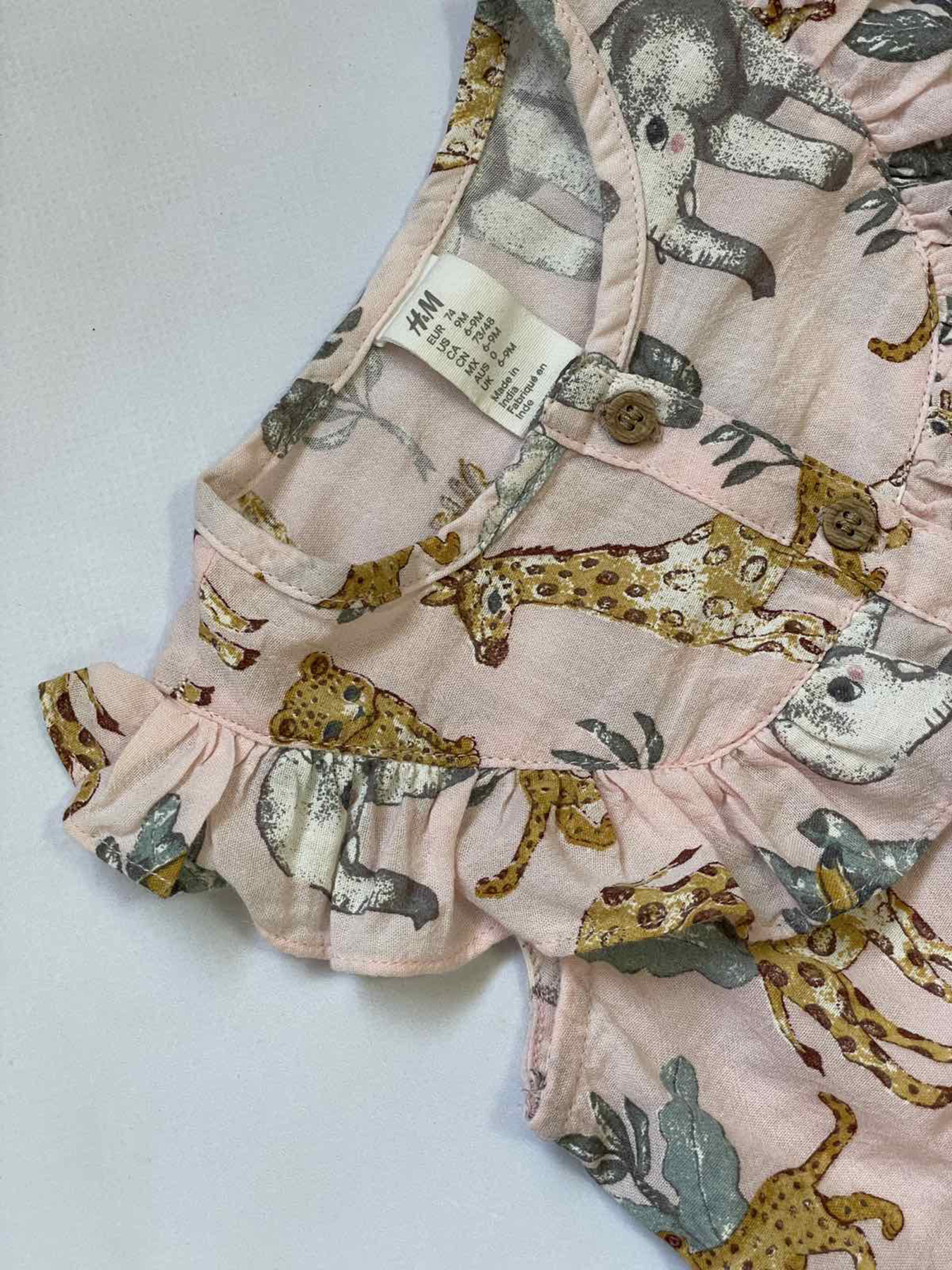 Блуза H&M модель 9376250kwer_Светло-розовый Фото