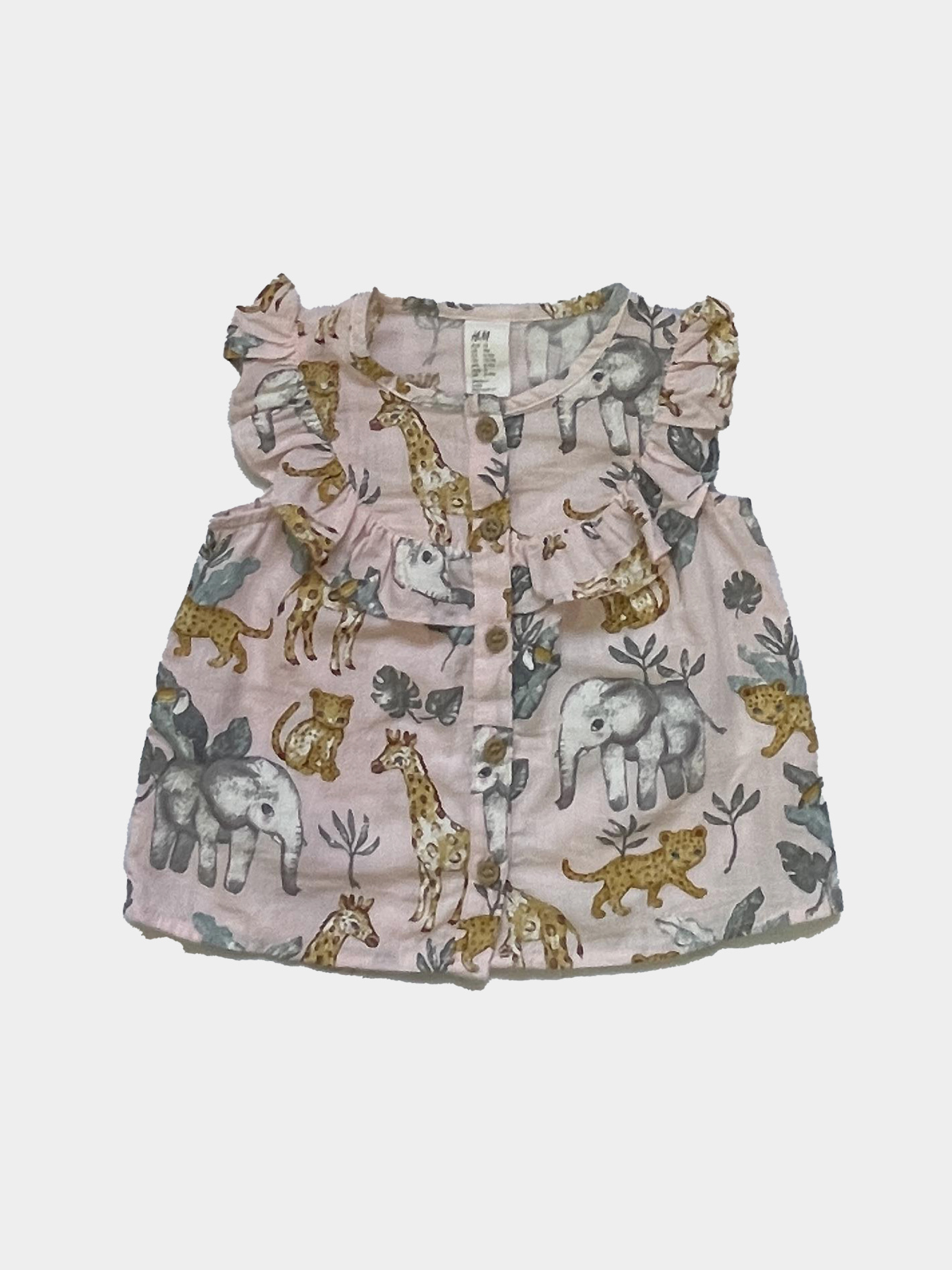 Блуза H&M модель 9376250kwer_Светло-розовый Фото