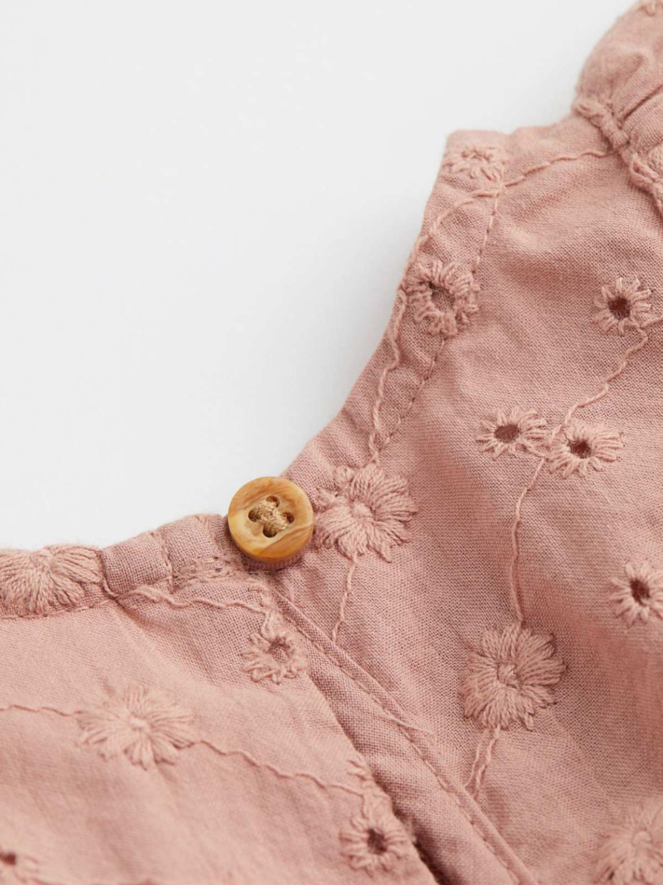 Блуза H&M модель 10766566kwer_Пудровый Фото