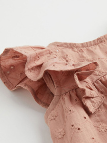 Блуза H&M модель 10766566kwer_Пудровый Фото