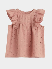 Блуза H&M модель 10766566kwer_Пудровый Фото