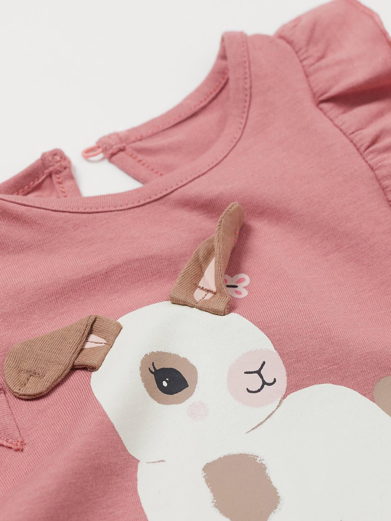 Лонгслив H&M модель 8657902kwer_Розовый Фото