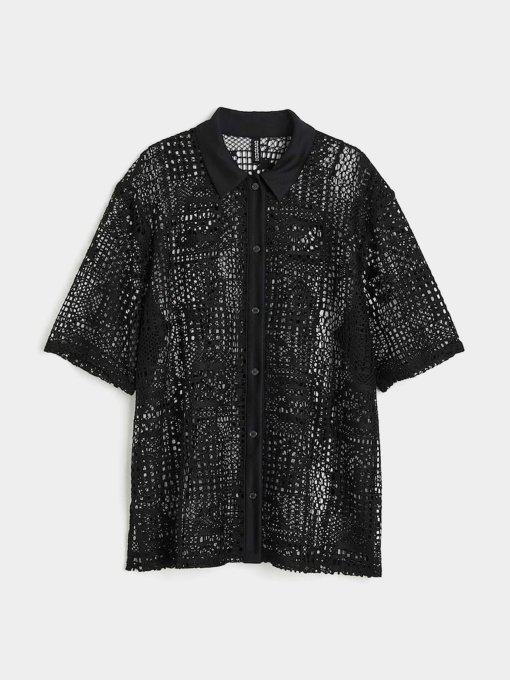 Рубашка H&M модель 1162521wer_Черный Фото