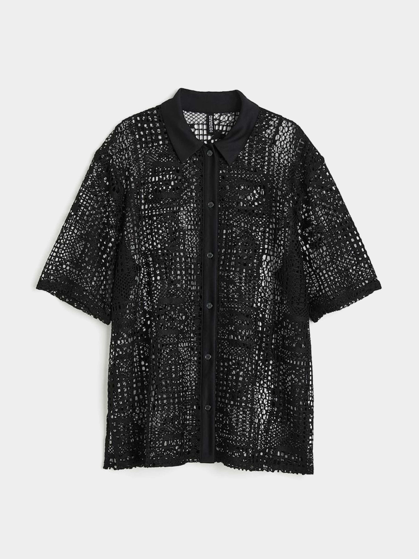 Рубашки H&M модель 1162521wer_Черный Фото