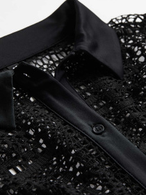Рубашки H&M модель 1162521wer_Черный Фото
