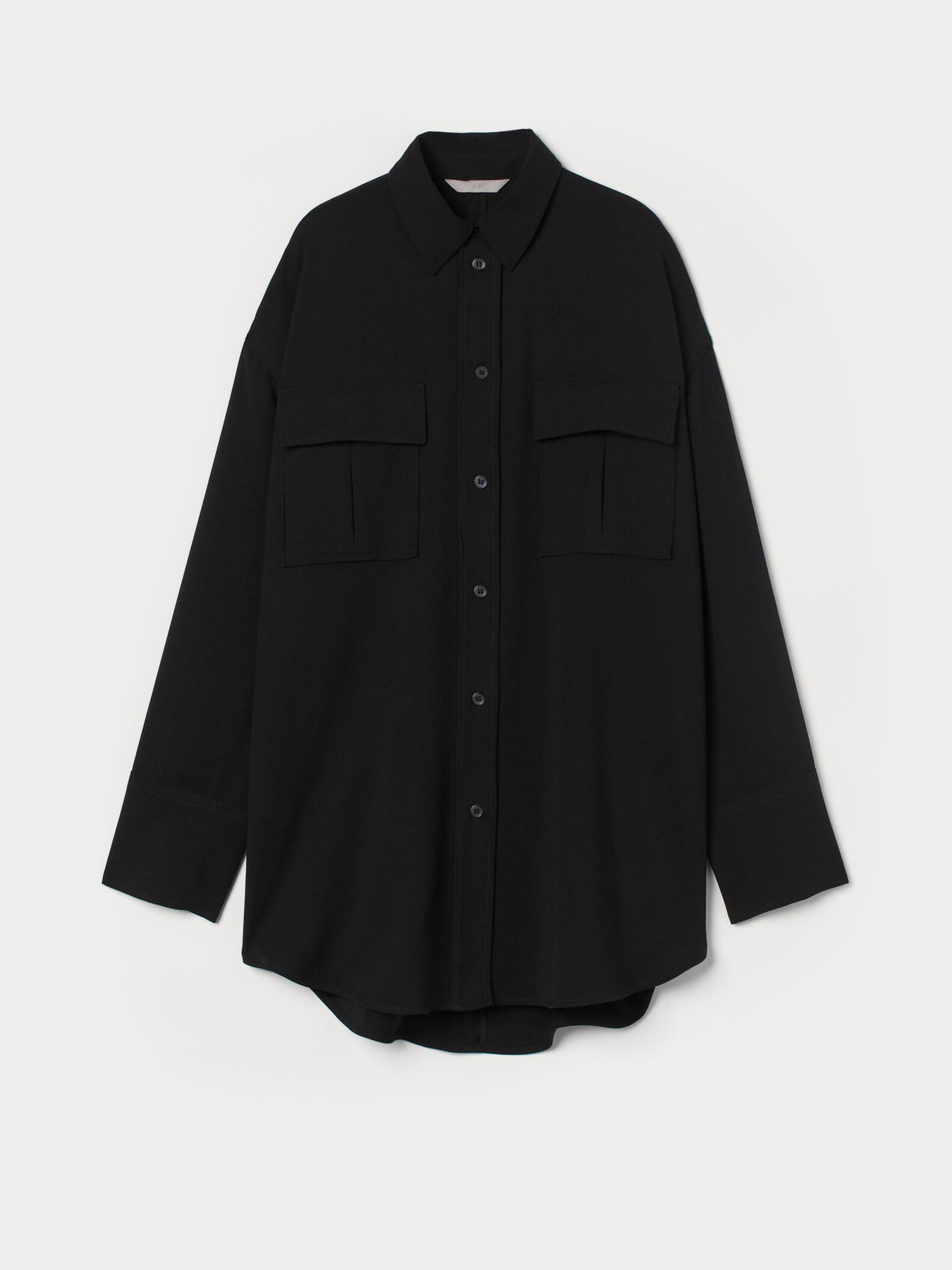Рубашки H&M модель 10087682wer_Черный Фото