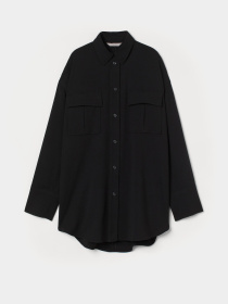 Рубашки H&M модель 10087682wer_Черный Фото