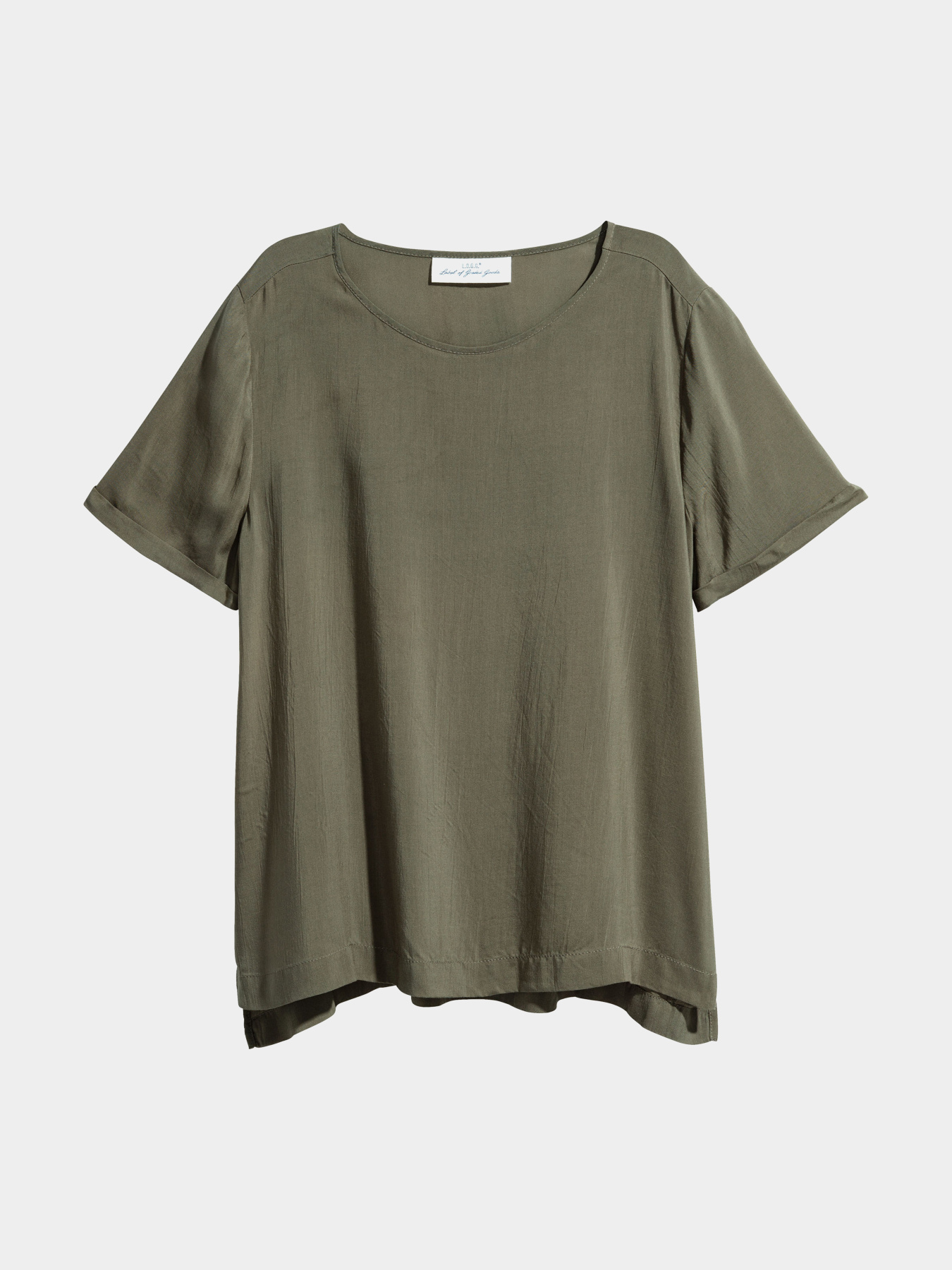 Блуза H&M модель 5029215wer_Хаки Фото