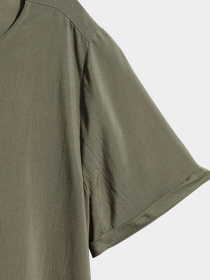 Блуза H&M модель 5029215wer_Хаки Фото