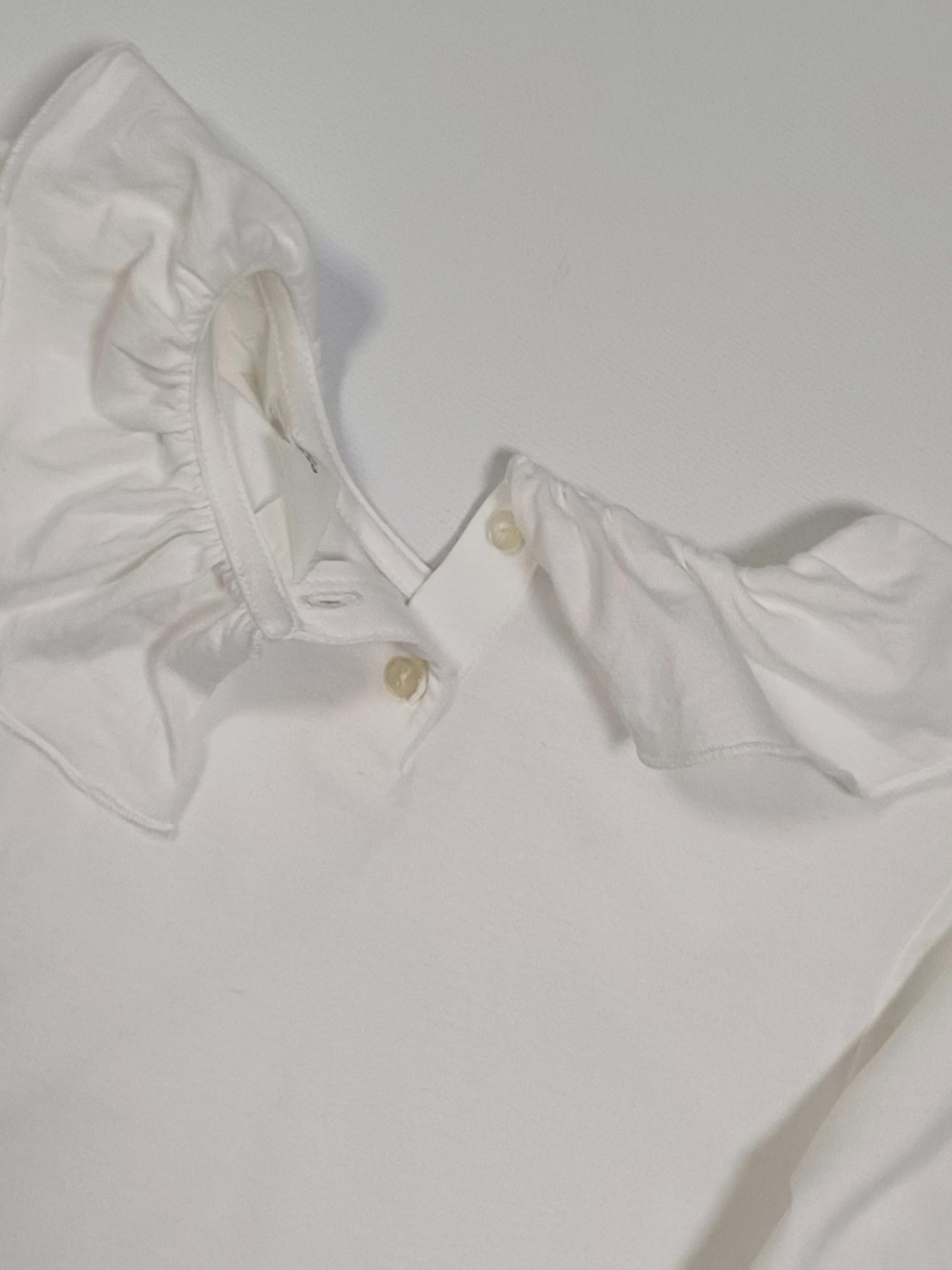 Лонгслив H&M модель 6634921kwer_Белый Фото