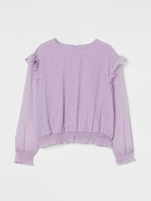 Блуза H&M модель 9817444kwer_Лавандовый Фото