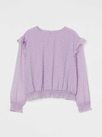 Блуза H&M модель 9817444kwer_Лавандовый Фото