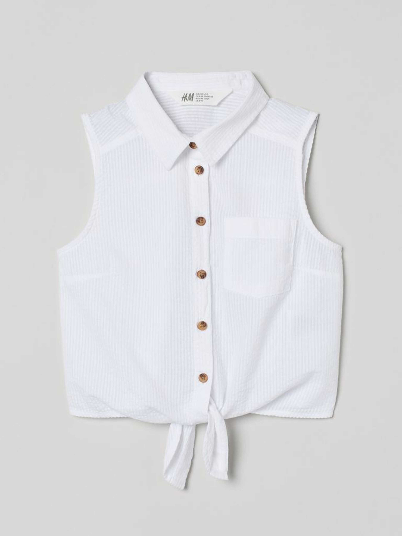 Блуза H&M модель 8678373kwer_Белый Фото