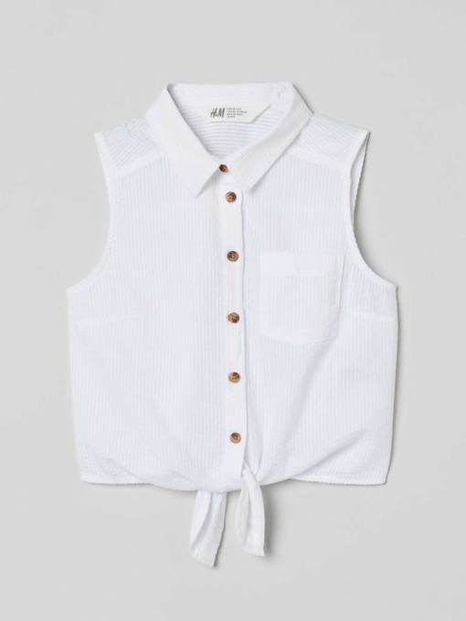 Блуза H&M модель 8678373kwer_Белый Фото