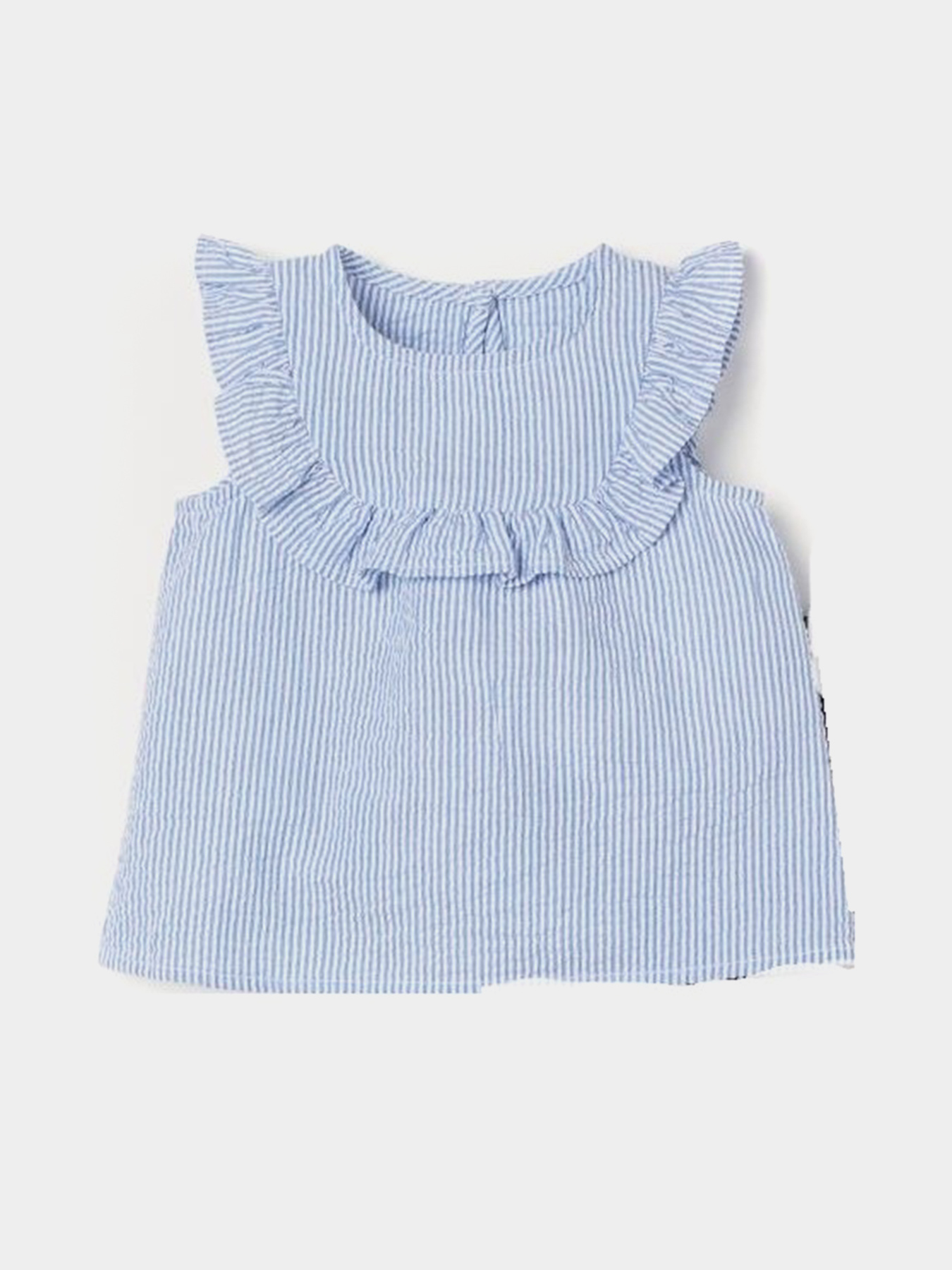 Блуза H&M модель 9238033rаl_Бело-синий Фото