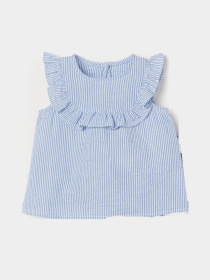 Блуза H&M модель 9238033rаl_Бело-синий Фото