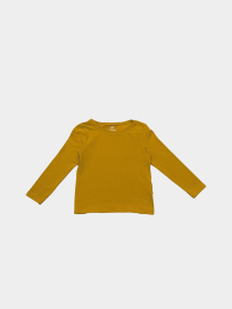 Лонгслив H&M модель 6781570kwer_Горчичный Фото
