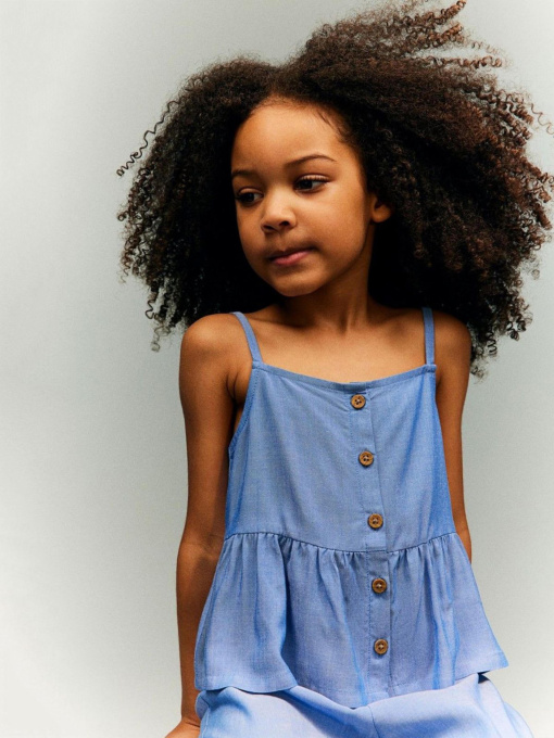 Блуза H&M модель 103150570kwer_Синий Фото