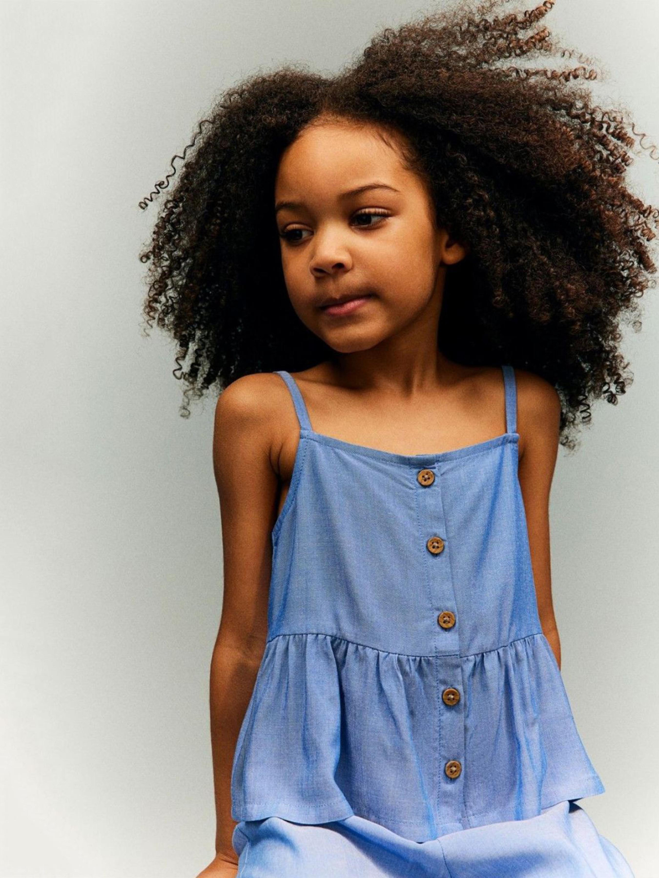 Блуза H&M модель 103150570kwer_Синий Фото