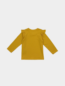 Лонгслів H&M модель 8758982kwer_Горчичный Фото