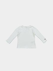 Лонгслив H&M модель 8525121kwer_Белый Фото