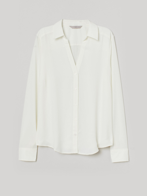 Блуза H&M модель 93970371wer_Белый Фото