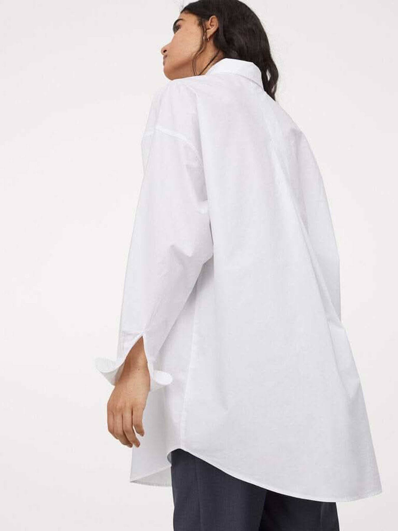 Сорочка H&M модель 9761743wer_Белый Фото