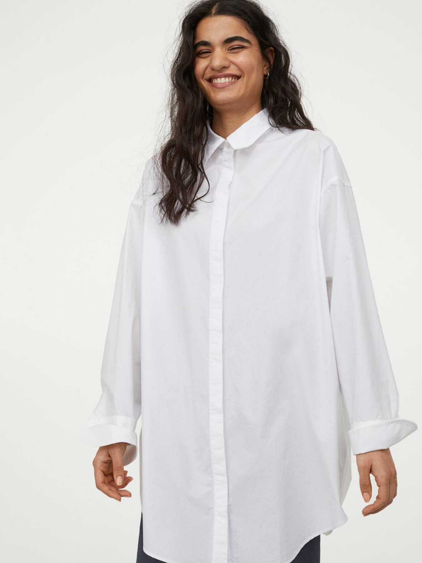 Сорочка H&M модель 9761743wer_Белый Фото