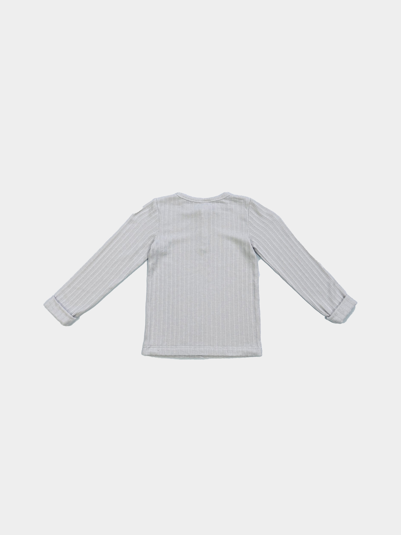 Лонгслив H&M модель 3369962kwer_Светло-бежевый Фото