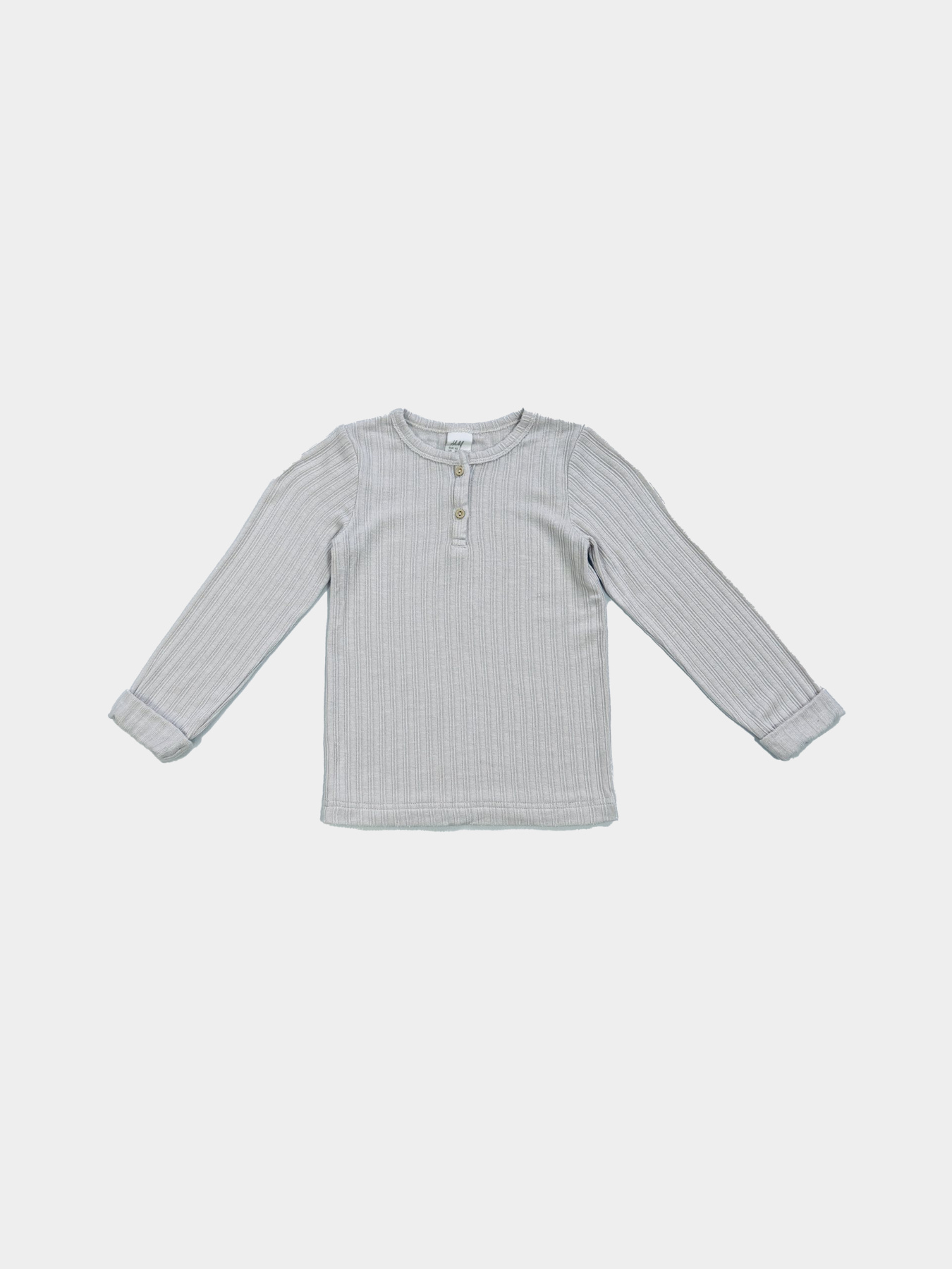 Лонгслив H&M модель 3369962kwer_Светло-бежевый Фото