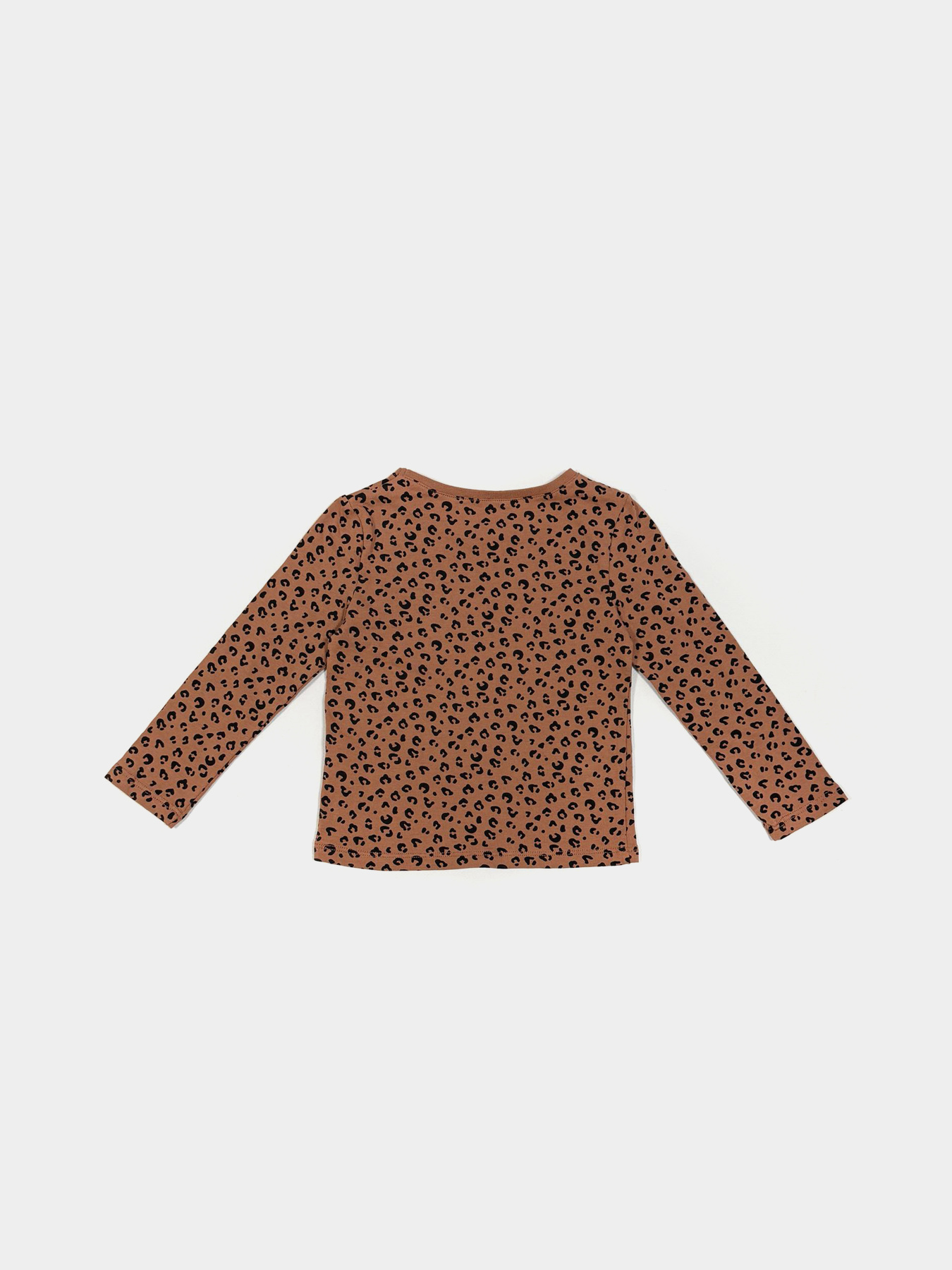 Лонгслив H&M модель 6781576kwer_Коричневый Фото