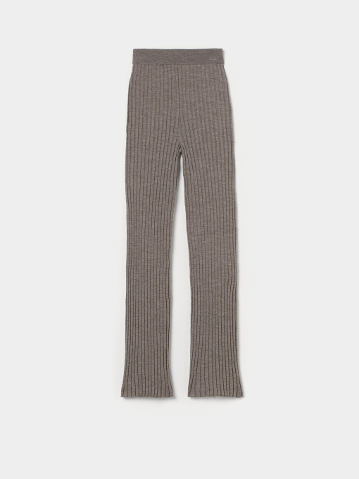 Брюки повседневные H&M модель 9316872wtt_Коричневый Фото