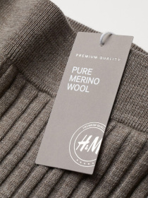 Повседневные штаны H&M модель 9316872wtt_Коричневый Фото