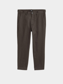 Чиносы H&M модель 5004835log_Серо-зеленый Фото