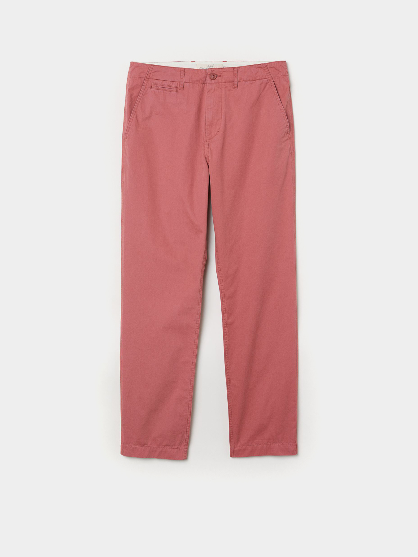 Чиносы H&M модель 5745287dlog_Светло-красный Фото