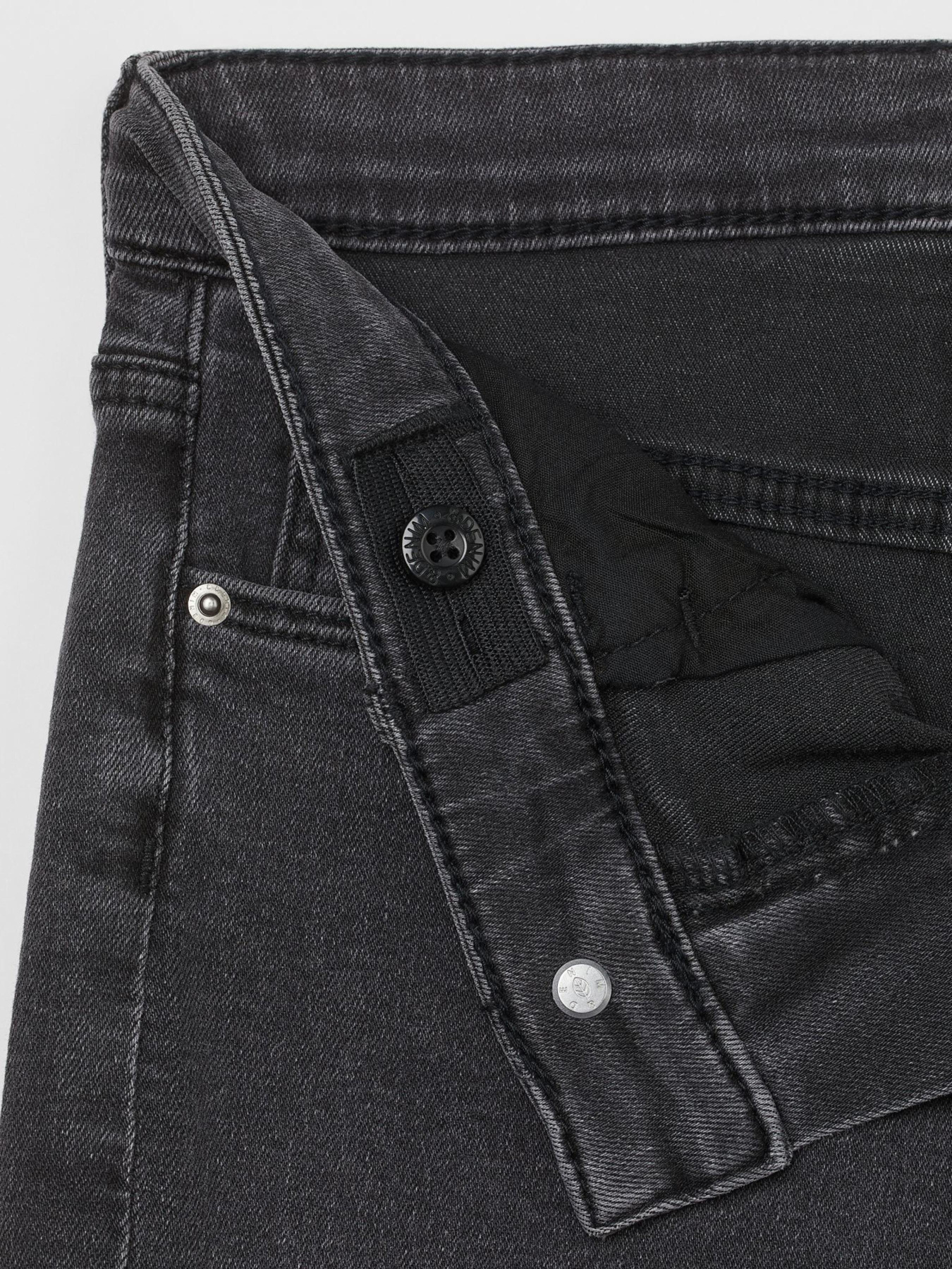 Зауженные джинсы H&M модель 1012809ral_Черный Фото