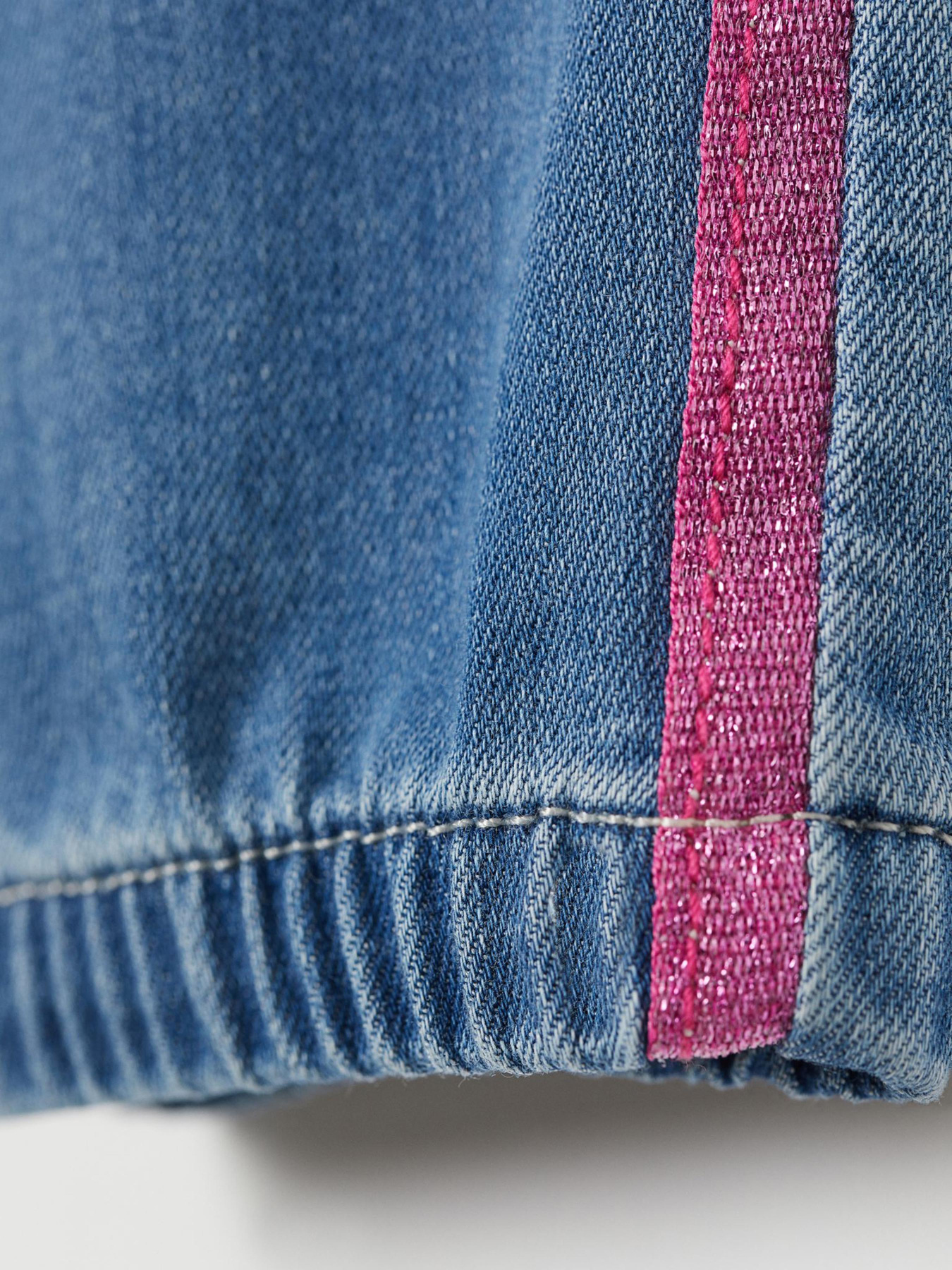 Джинсы мом H&M модель 7727812arl_Синий Джинсы мом H&M модель 7727812arl_Синий Фото