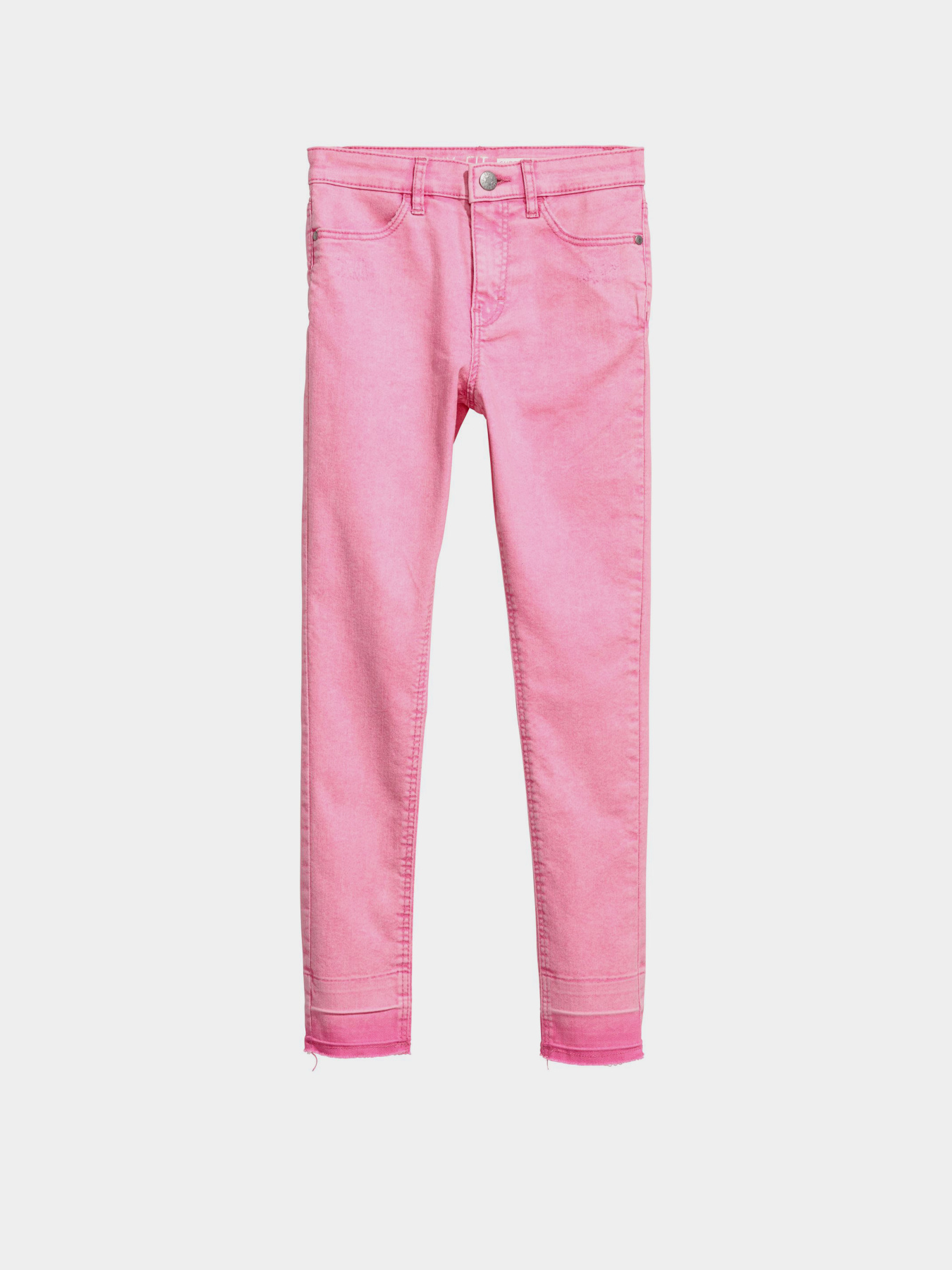 Скинни джинсы H&M модель 5665497dlog_Розовый Фото