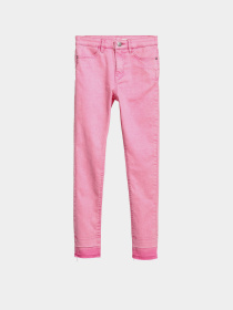 Скинни джинсы H&M модель 5665497dlog_Розовый Фото