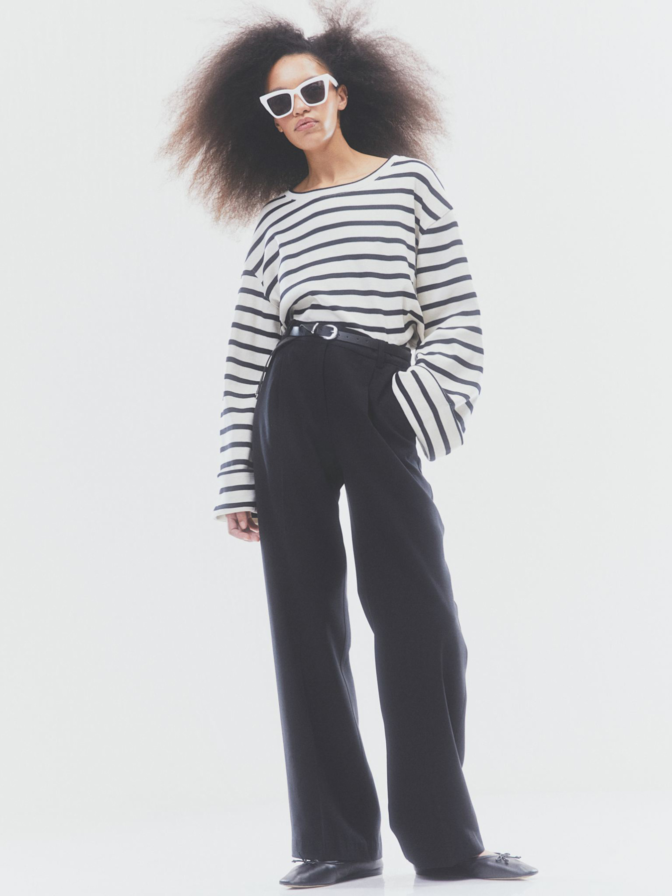 Штани класичні H&M модель 1096238arl_Черный Фото