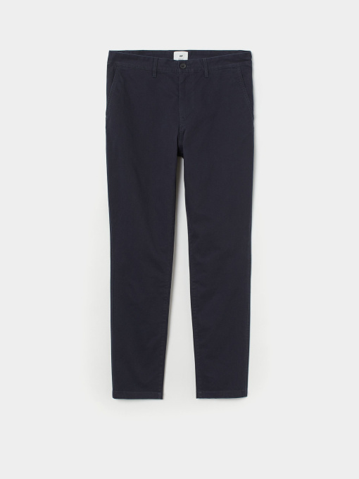 Чиносы H&M модель 7108762wer_Темно-синий Фото