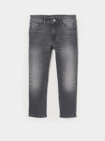 Зауженные джинсы H&M модель 8527483arl_Серый Зауженные джинсы H&M модель 8527483arl_Серый Фото