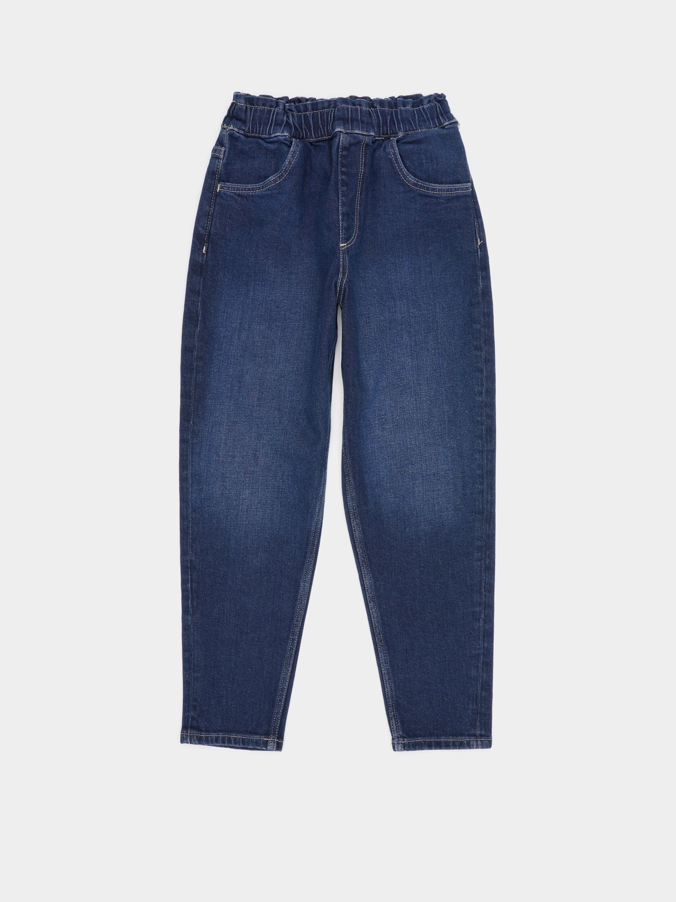 Джинси мом H&M модель 8970162arl_Темно-синий Фото