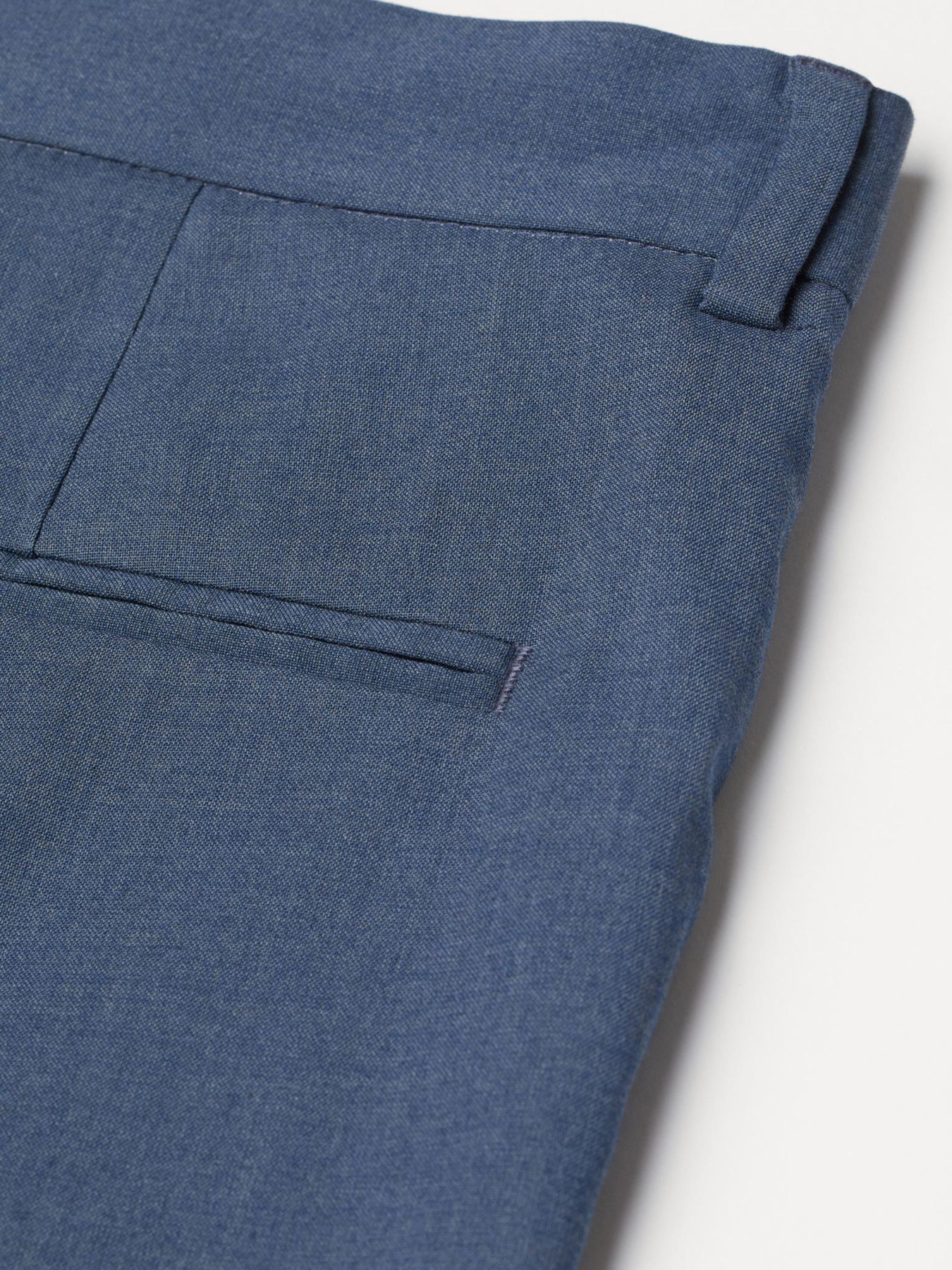 Штани класичні H&M модель 5551002ral_Сине-серый Фото