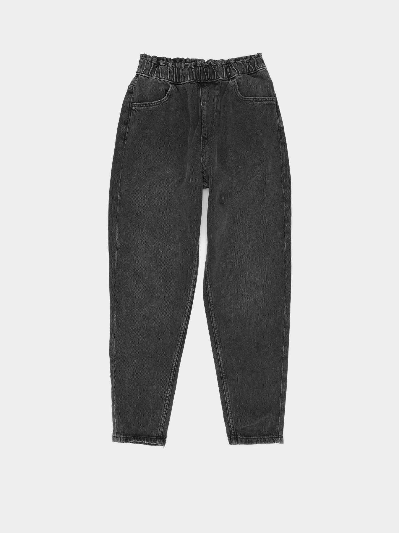 Джинсы мом H&M модель 8970162ral_Темно-серый Фото