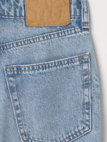 Зауженные джинсы H&M модель 4485092wer_Голубой Фото